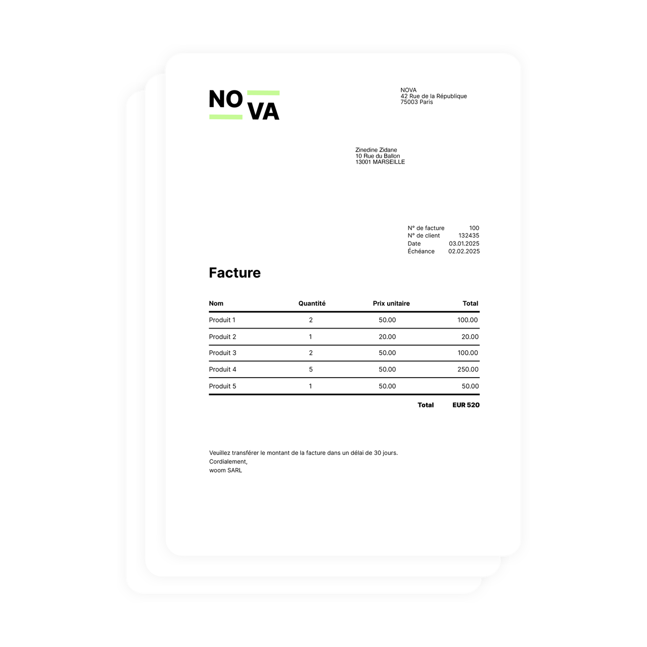 Mailing en masse fonction Pingen